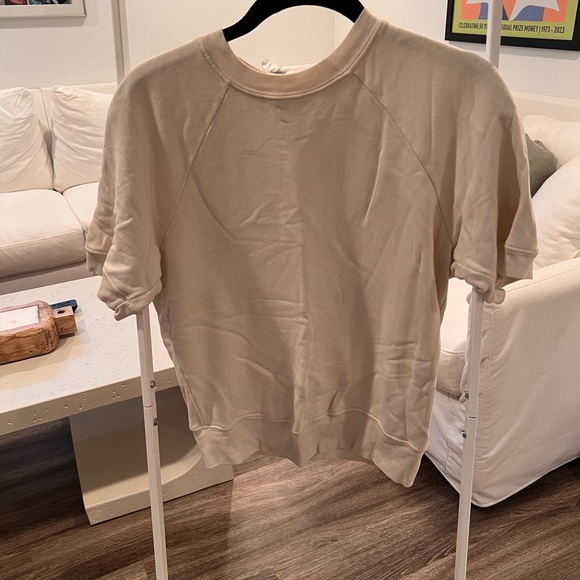 Denim Forum Cream Sweatshirt - Picture 1 of 2